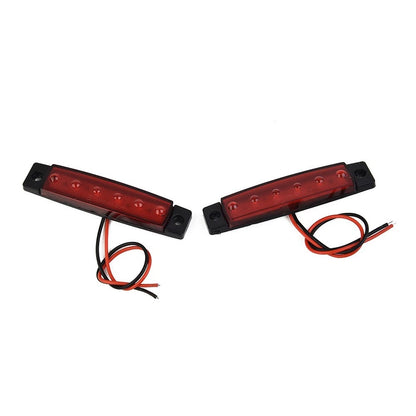 Stop 2x Mount Safe Trailer Light Tail Brake Lamp 8.3in DC Sealed RV Turn for RV