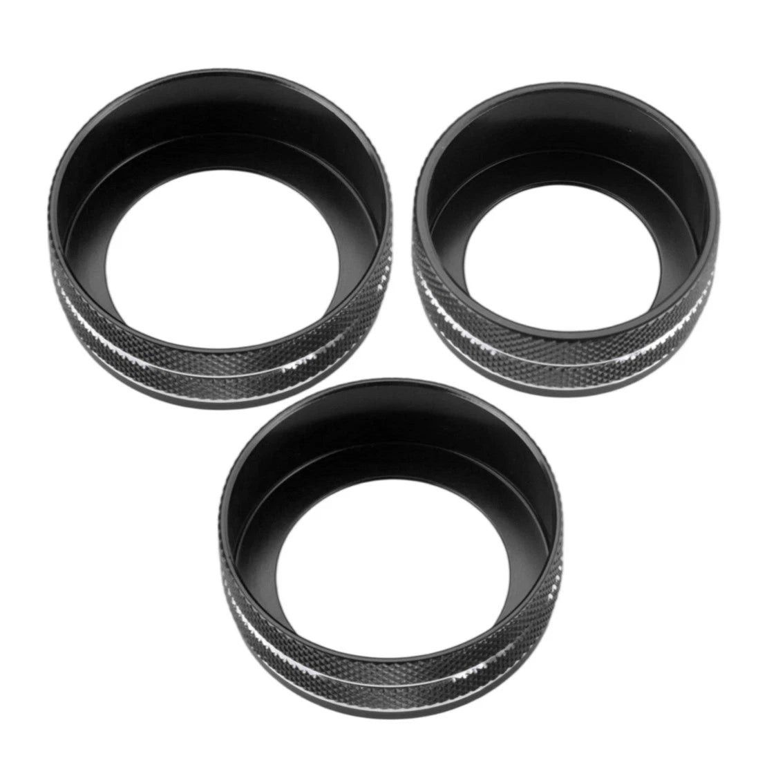 A/C CD Button Knob Ring Cover Trim for Ford Ranger (2023-2025)
