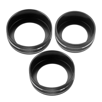 A/C CD Button Knob Ring Cover Trim for Ford Ranger (2023-2025)