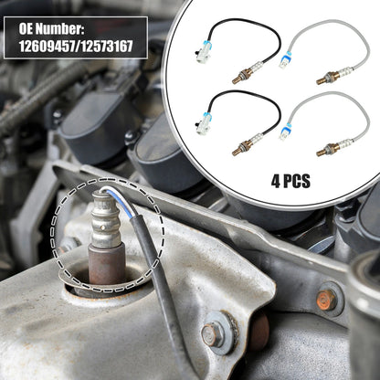 4 x Oxygen Sensors for Cadillac Escalade (2008-2014)
