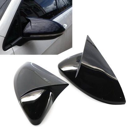 Glossy Black Rear Mirror Cover Caps for VW Golf MK7 R R-Line (2014-2019)