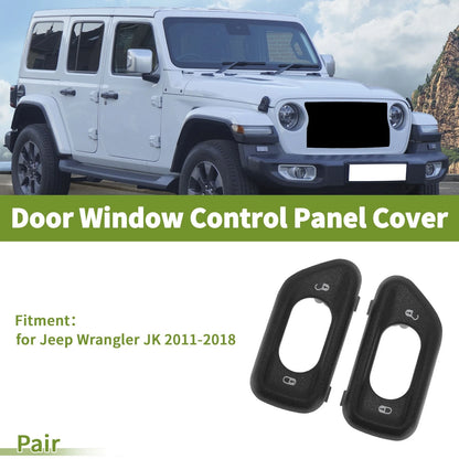 Window Switch Bezel Cover for Jeep Wrangler JK (2007-2018)