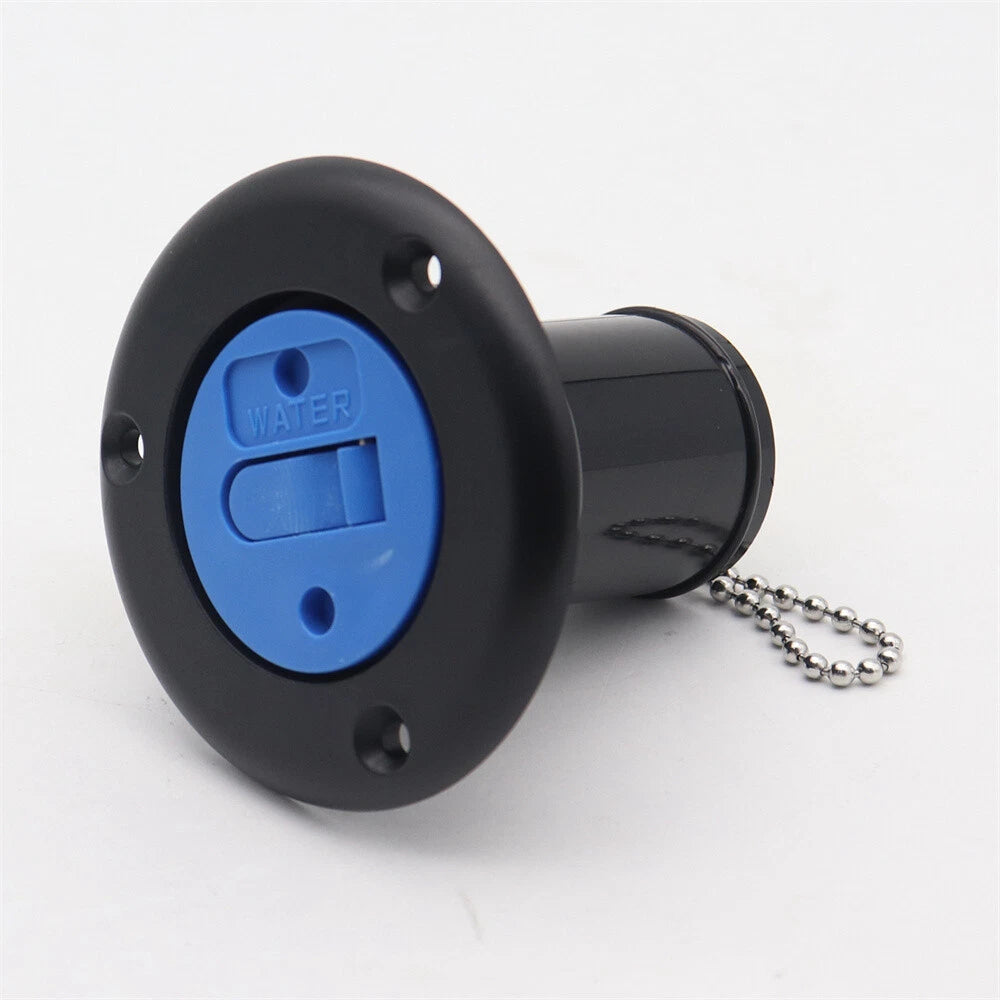 Water Filler Neck Cover with Cap for Marine Boat Yacht RV