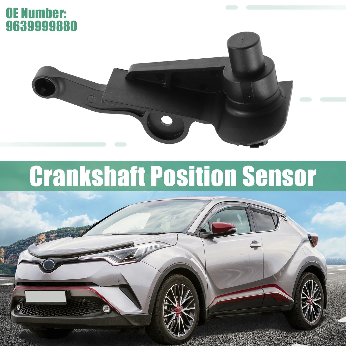 Crankshaft Position Sensor for Peugeot 206 207 (2000-2014)