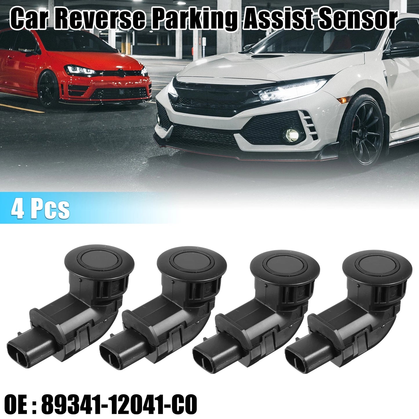 4 x Reverse Parking Assist Sensor for Toyota Camry (2002–2006)