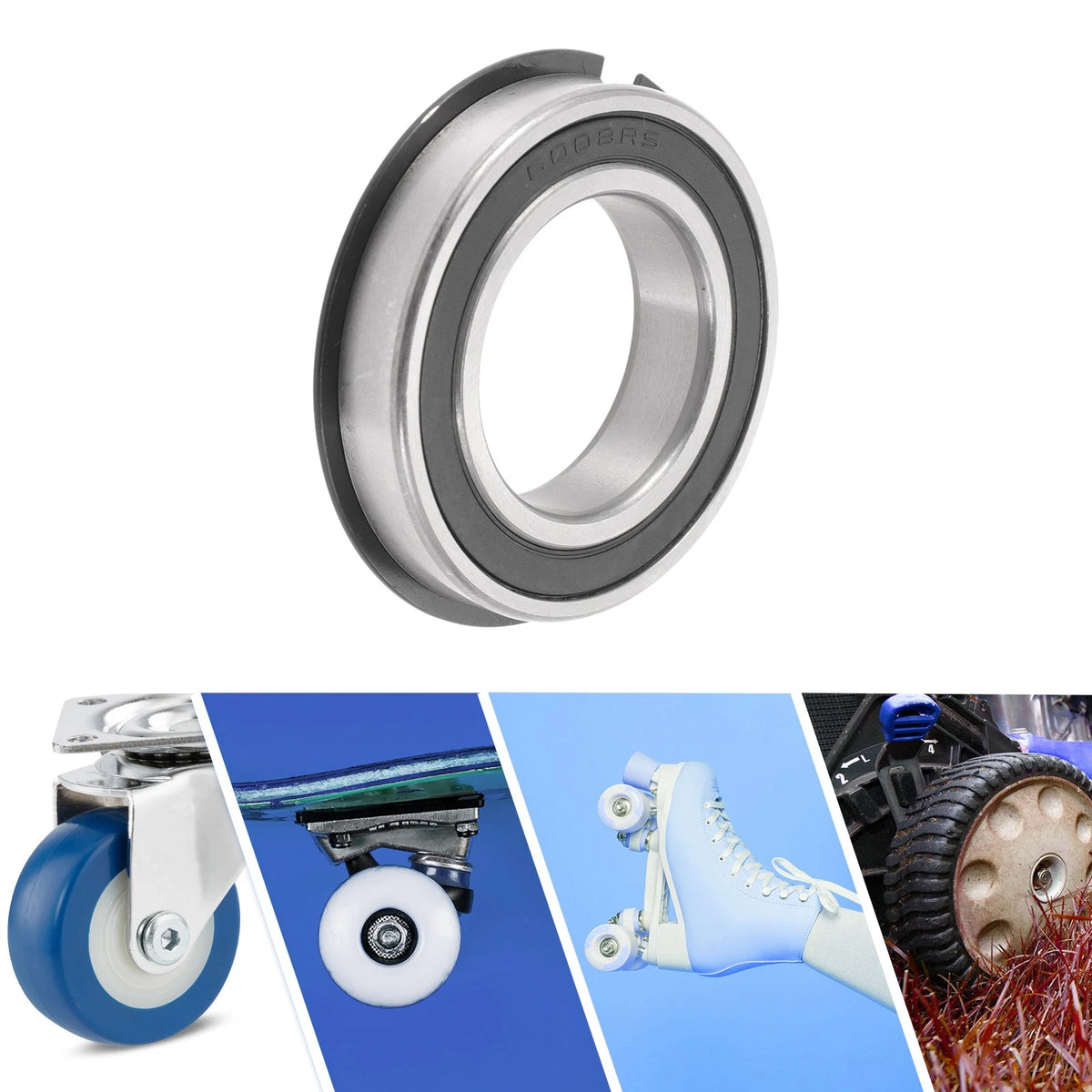 Deep Groove Ball Bearings 40x68x15mm 1 Pc for Scooter Skateboard Wheel