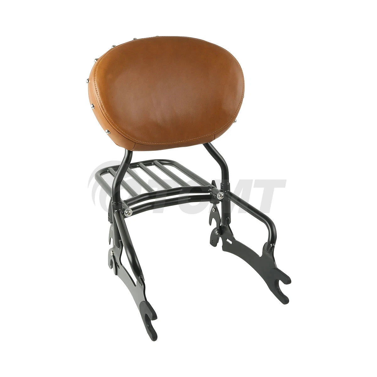 Backrest Sissy Bar Luggage Rack Mount Spools for Indian Chief Classic (14-18)