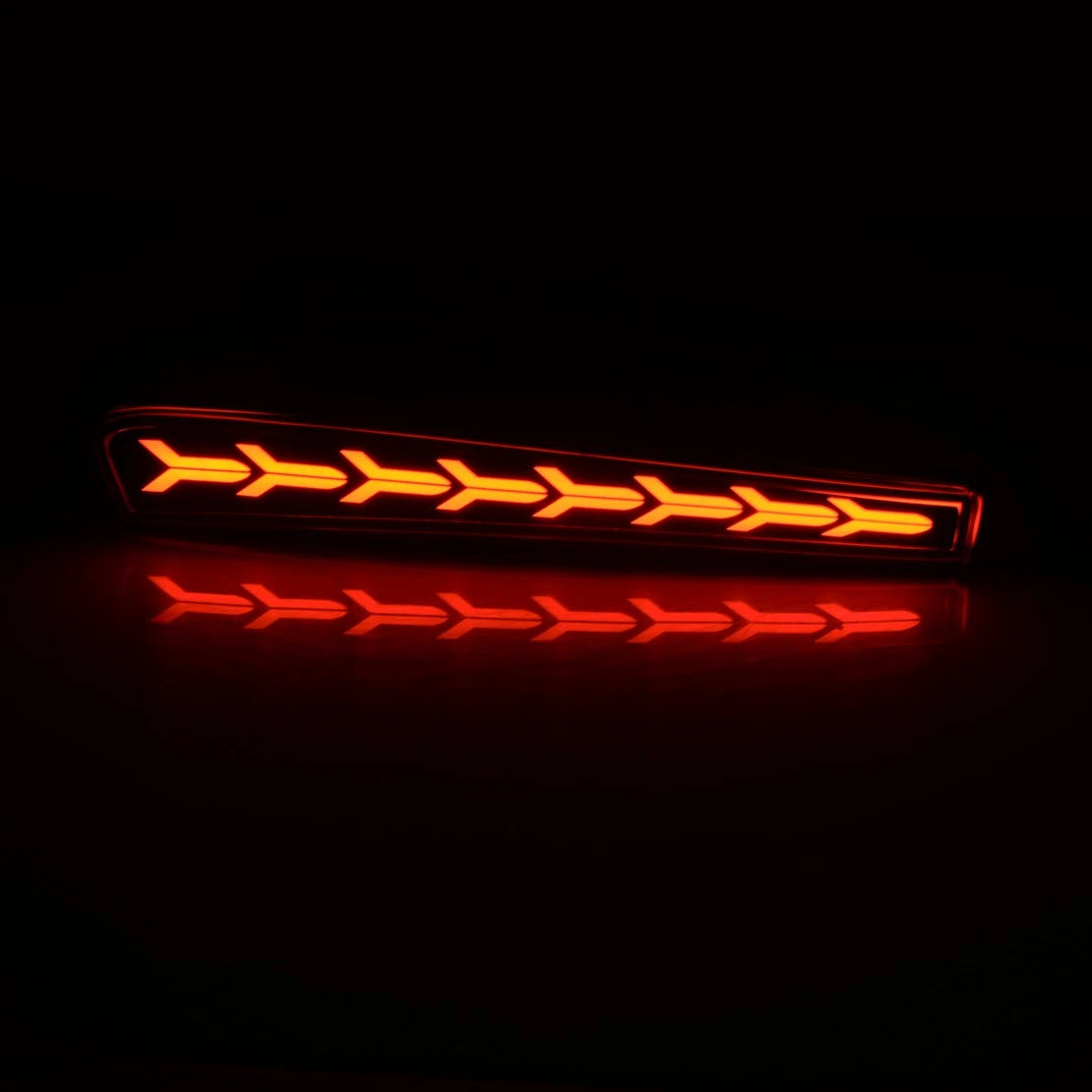 Smoke Lens LED Rear Bumper Reflectors for Toyota Corolla (2012-2023)