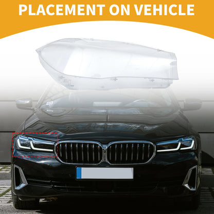 1 Pc Front Right Headlight Lens Cover for BMW X5 (2014-2018)