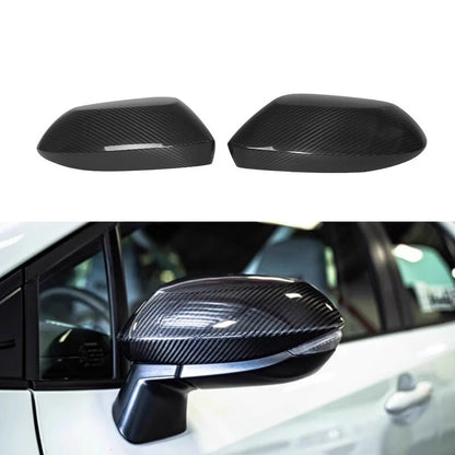 Carbon Fiber Add-on Side Mirror Cover Caps for Toyota Corolla GR 2023-2025