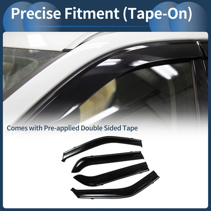 Window Deflectors 1 Set for Ford Explorer (2011)