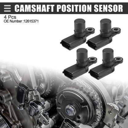 4pcs Car Engine Camshaft Position Sensor for Buick LaCrosse (2010–2016)