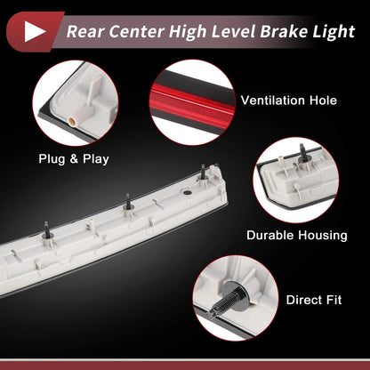 High Mounted LED Third Brake Light Lamp for Chevy Tahoe Suburban
