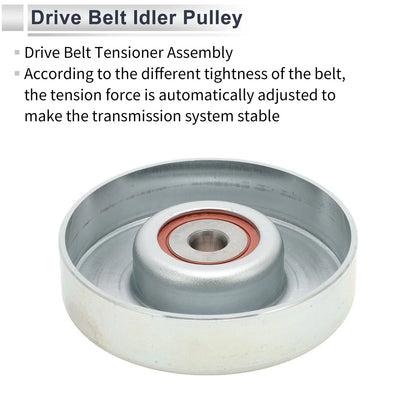 Drive Belt Idler Pulley for Toyota Yaris (1999-2005) 1 Pc
