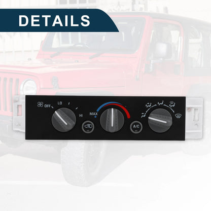 A/C Heater Climate Control Switch for Chevrolet C1500