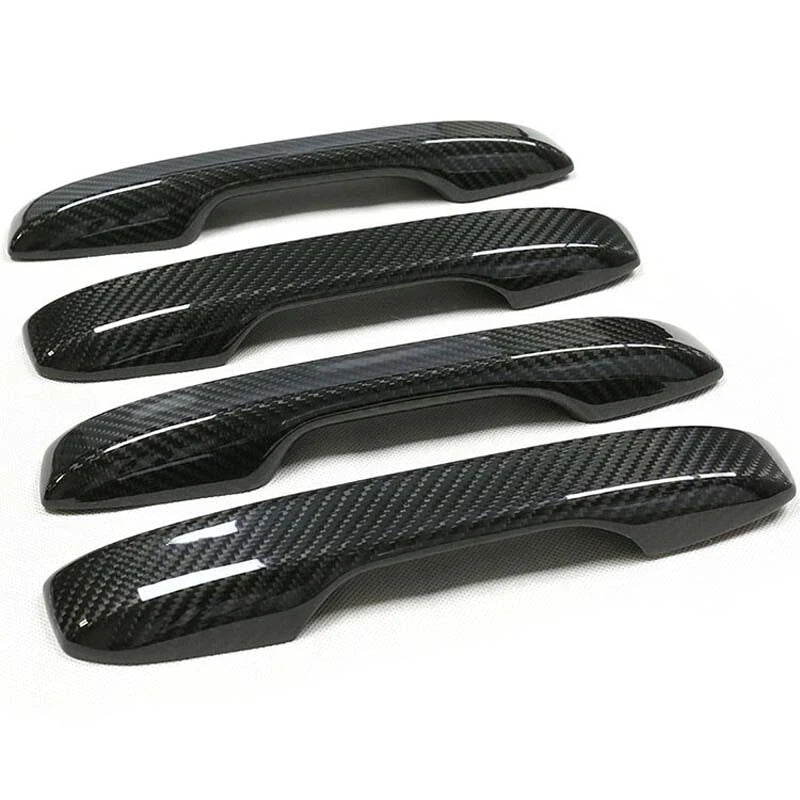 100% Carbon Fiber Exterior Door Handle Cover Trim For Civic XI 2022+
