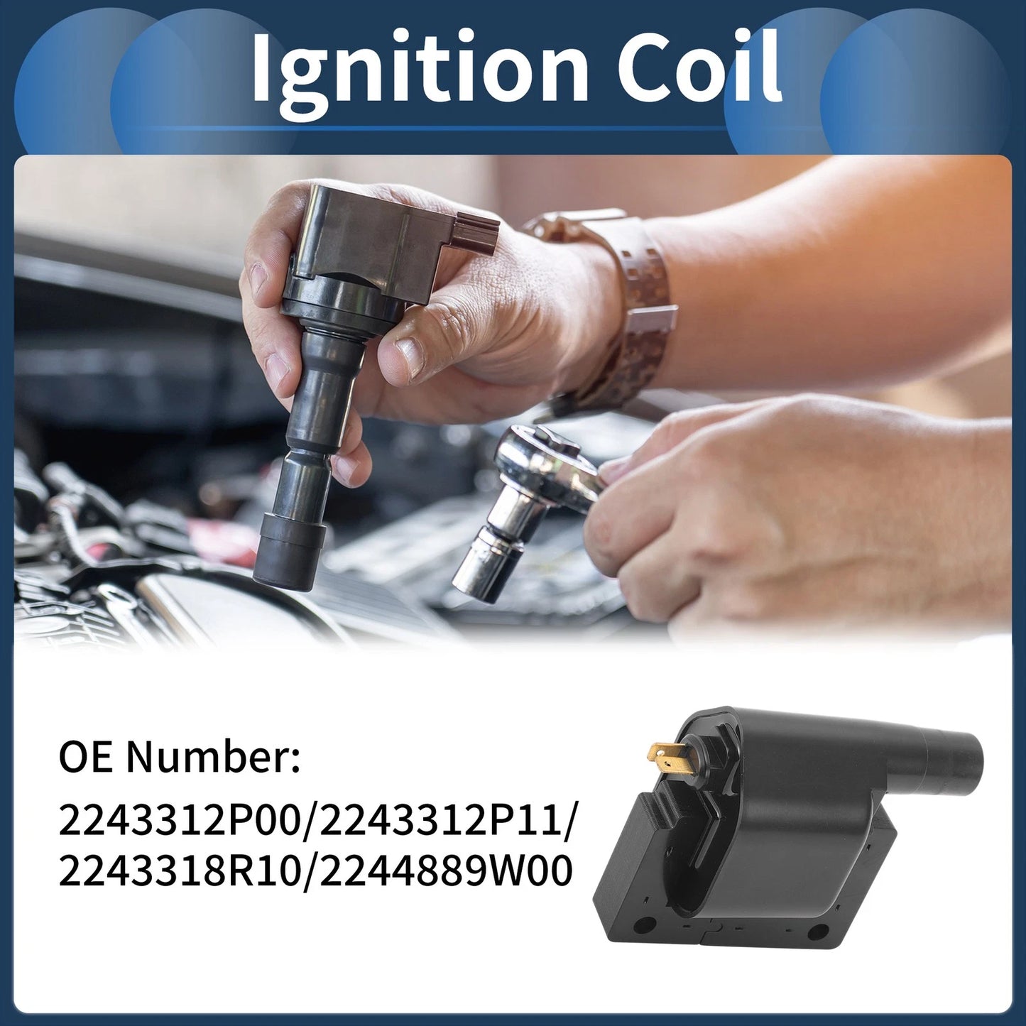 Ignition Coil Pack for Isuzu Amigo 2.3L L4 (1989)