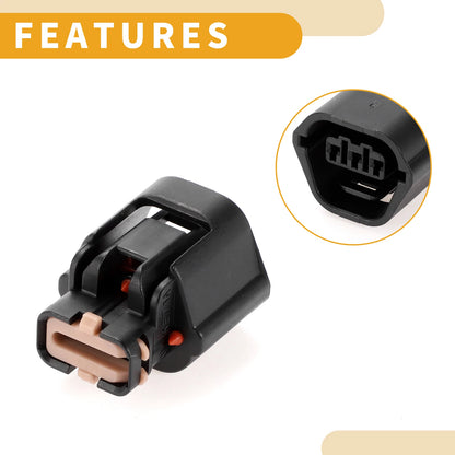3 Pin Crank Cam Speed Sensor Connector Plug for Mitsubishi Evo (1992-1994)