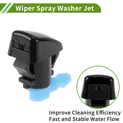 1 x Windshield Washer Nozzle w/ Hose Connector for Jeep