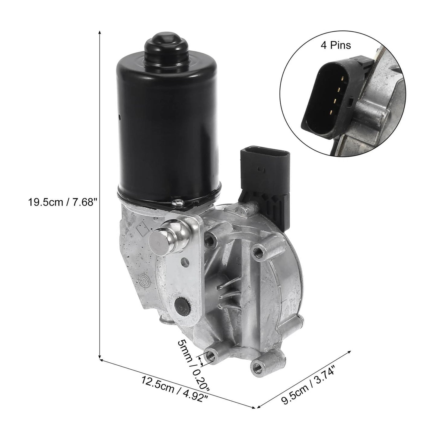 Windscreen Wiper Motor for BMW 525i 545i 645Ci 525xi 550i M5 (2001-2010)