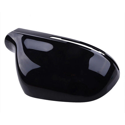 Gloss Black Mirror Cover Shell Caps for Audi A3 A4 S5 B8 (2009-2013)