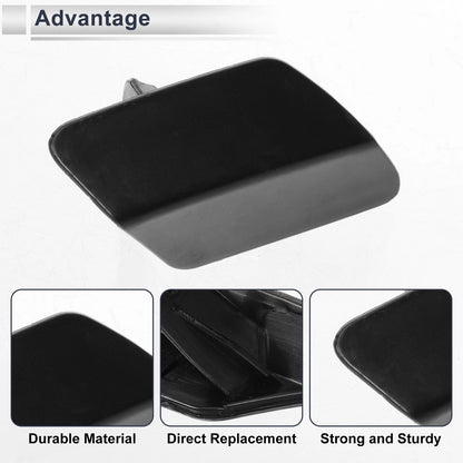 Right Front Bumper Headlight Washer Nozzle Cover Cap for BMW 320i Unpainted