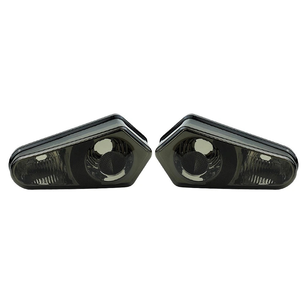 Black Tail Light Covers for Polaris RZR 800, Sportsman 500 (2005-2014)