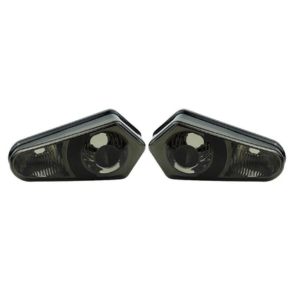 Black Tail Light Covers for Polaris RZR 800, Sportsman 500 (2005-2014)