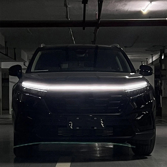 180cm White LED DRL Hood Light Strip for Honda CR-V (2017-2023)