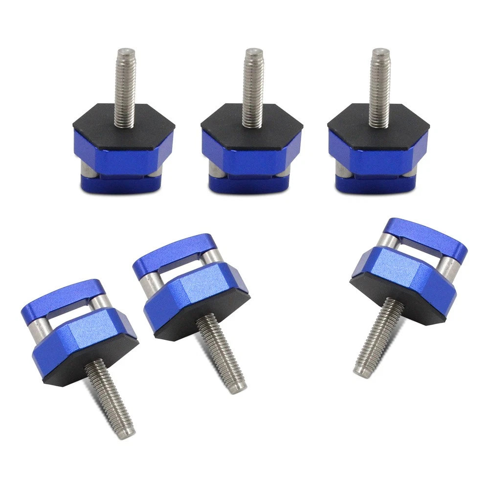 6x Aluminum Alloy Hardtop Bolts for Jeep Wrangler JK, JL, Gladiator JT (07-22)