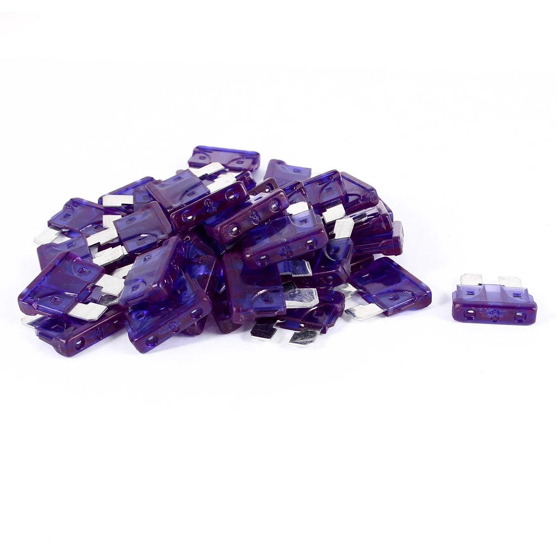 40 Pcs Mini Blade Fuse 3A for Automobile Car ATC ATO