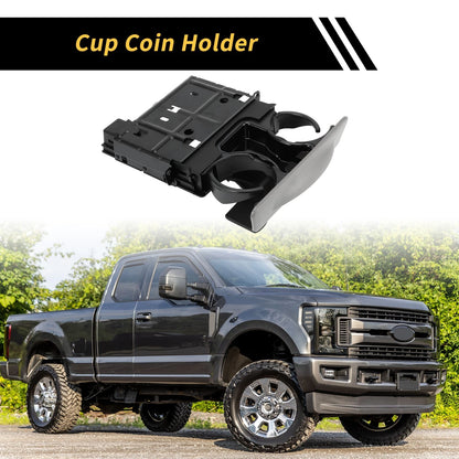 Dashboard Cup Holder for Ford F-450 F-350 F-250 F-550 (1999-2004) Gray