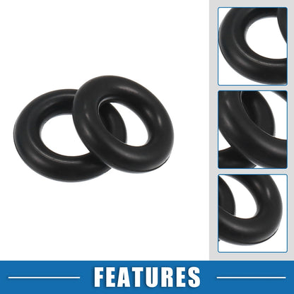 8 Set Fuel Injector O-Rings Seals with Micro Filters for Dodge Ram 1500
