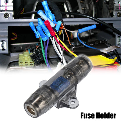 60Amp Mini ANL Inline Power Fuse Holder for Car Audio Protection