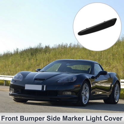 1x Left Front Bumper Side Marker Light Cover for Chevy Corvette (2005 - 2012)