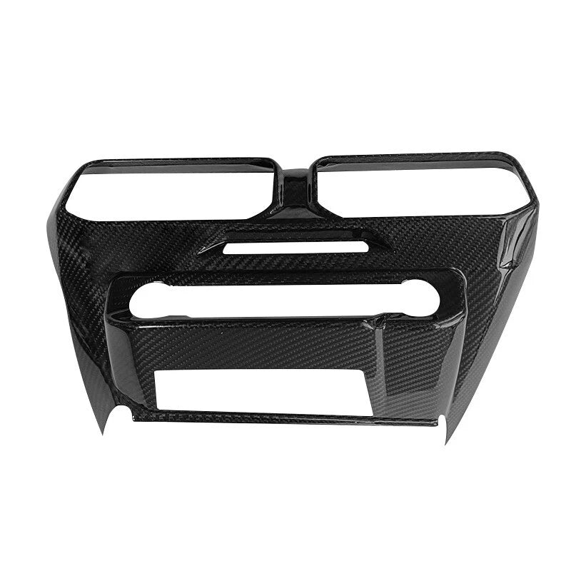 Dry Carbon Fiber Console Vent Panel Cover Trim for Ford Mustang 2024+