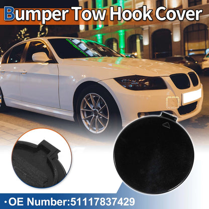 Tow Hook Cover for BMW E81 E87 (2004-2011) Black Sapphire