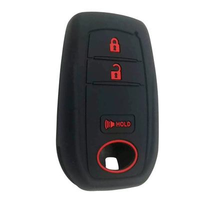 Silicone 3 Button Key Shell Case Cover for Toyota Corolla Cross Prius