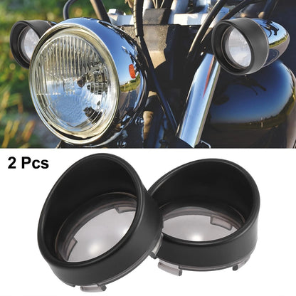 2 x Turn Signals Light Lens Covers for Harley-Davidson Touring