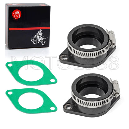 Carb Mounting Boots Intake Boot Clamp for HONDA CB360G CB360T CB360 (1973–1976)