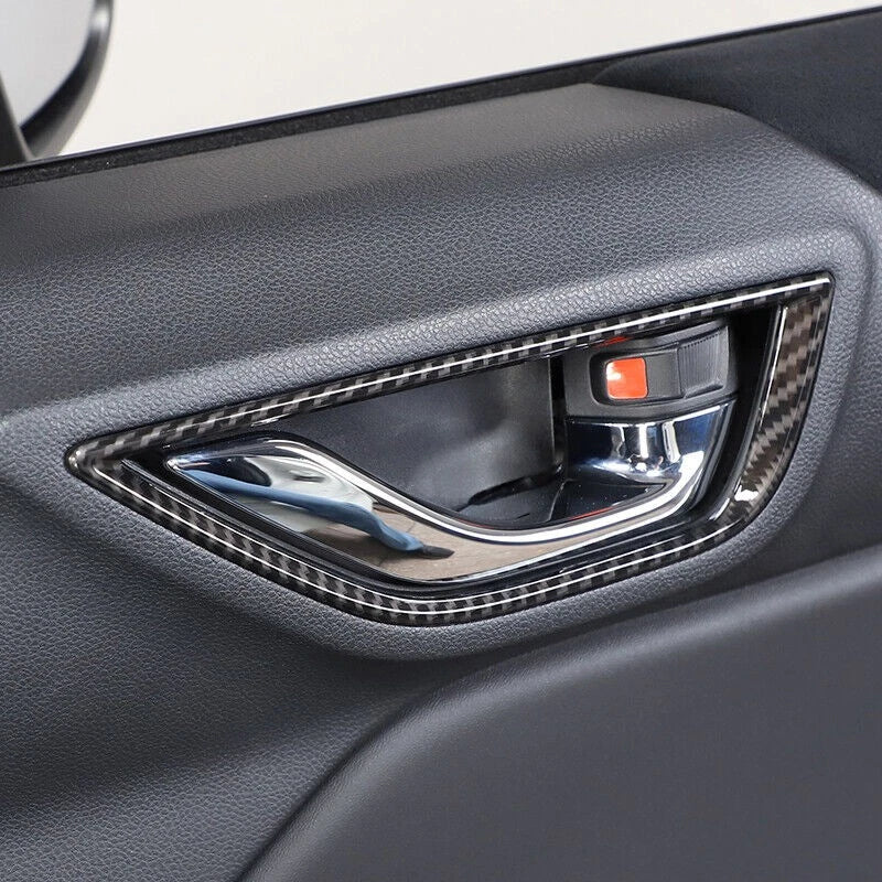 Carbon Fiber Door Handle Bowl Covers for Toyota GR86 Subaru BRZ (2022-2023)