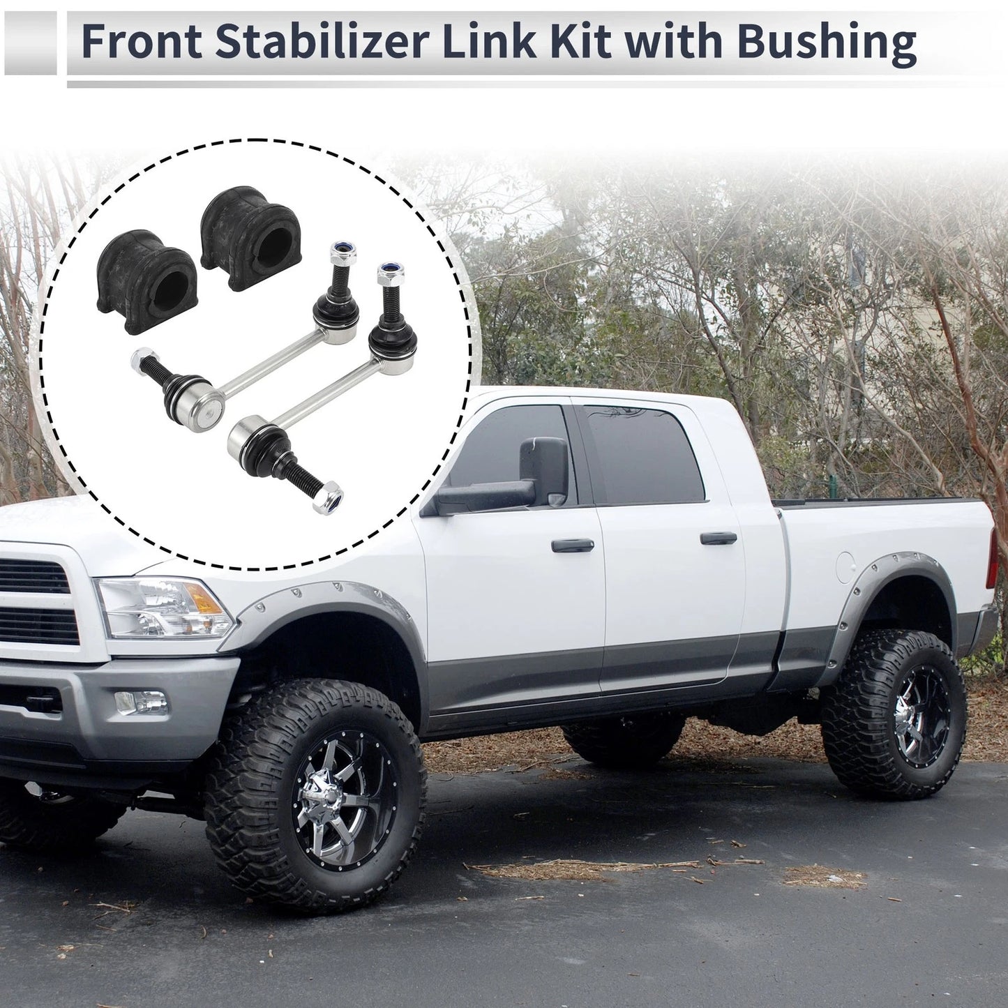 Front Stabilizer Bar Links & Bushings for Jeep Grand Cherokee (1999-2004)