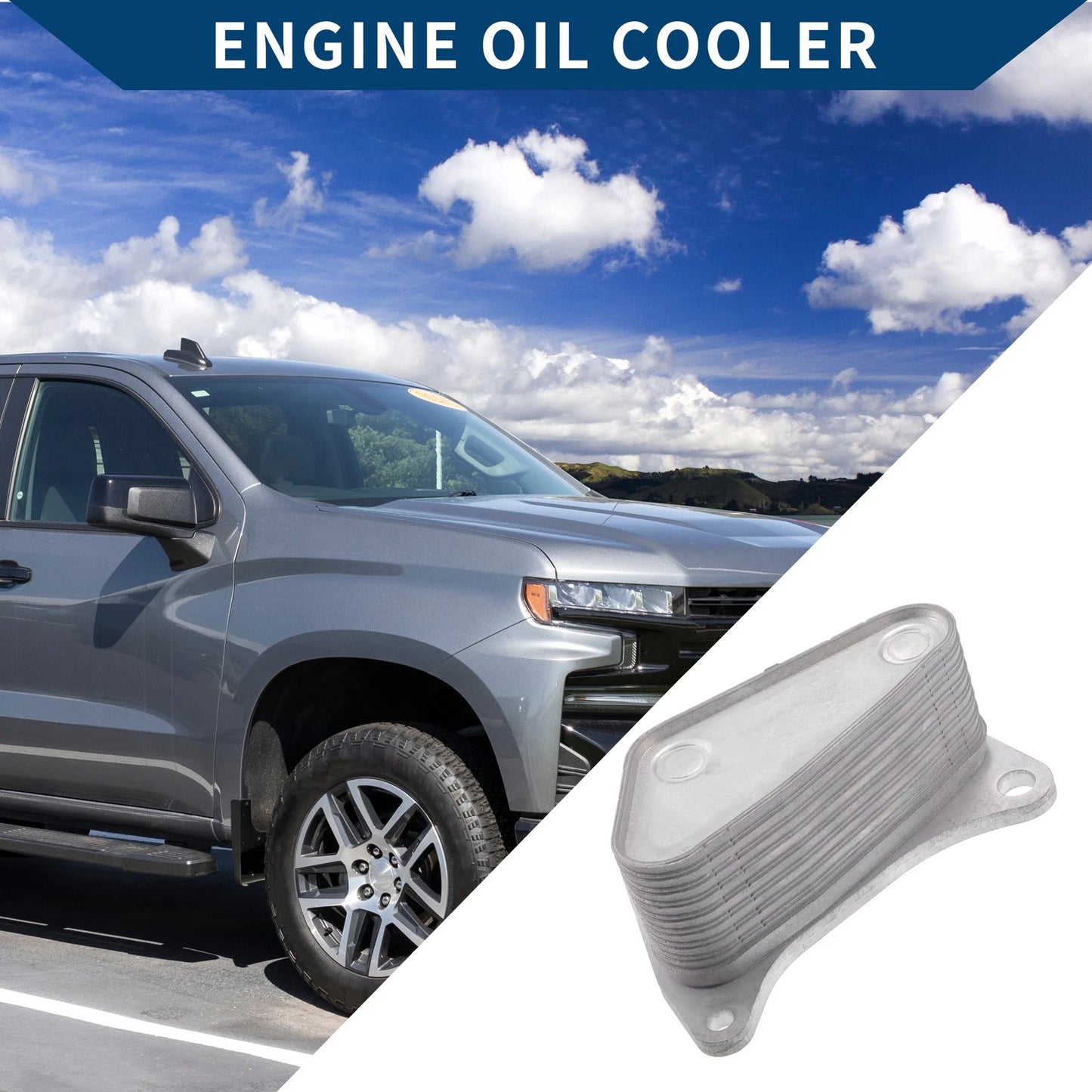 Engine Oil Cooler for GMC Terrain (2018-2023)
 Transmission Oil Cooler for GMC Terrain (2018-2023)