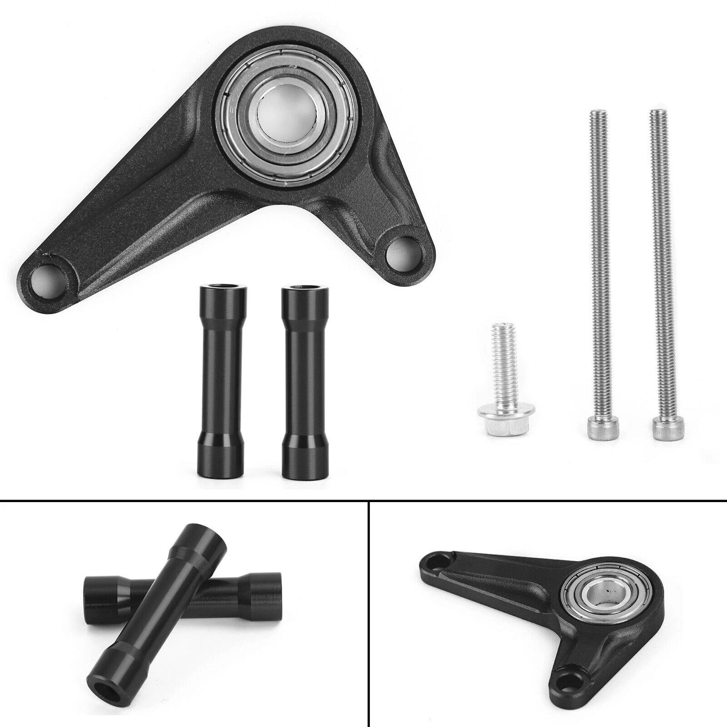 Shifter Stabilizer Aluminum Black for Honda MSX 125 SF Grom (2020-2021)