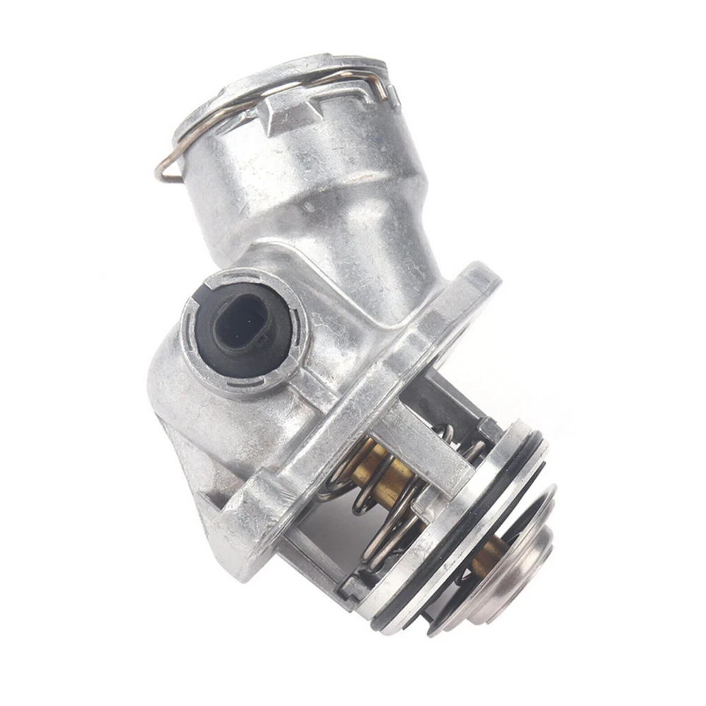 Engine Coolant Thermostat Assembly w/ Sensor for Benz C300 C350 E350 (2008-2015)