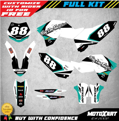 Custom Decals for KTM SX 250 Full Sticker Kit (2007-2010)