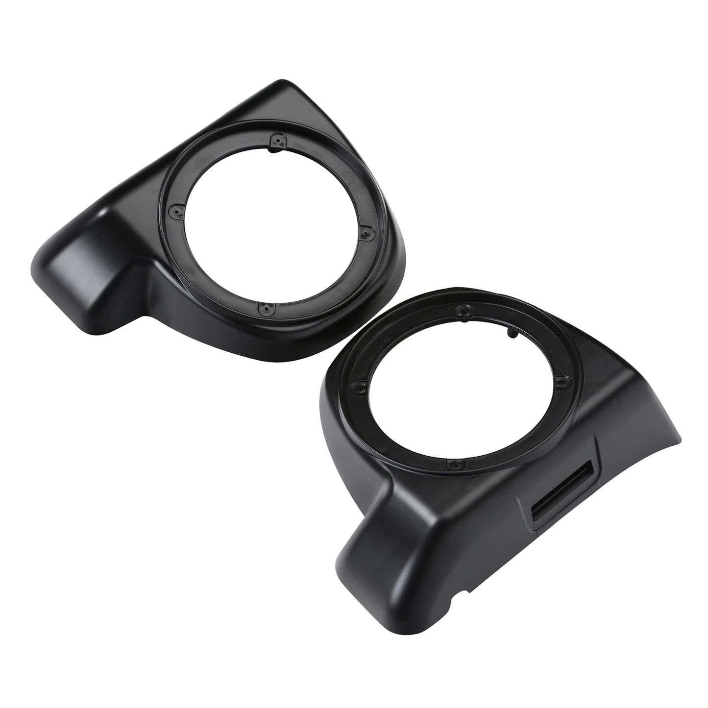 6.5" Lower Fairings Speaker Pods for Harley Road Glide (2014-2024) Black Denim