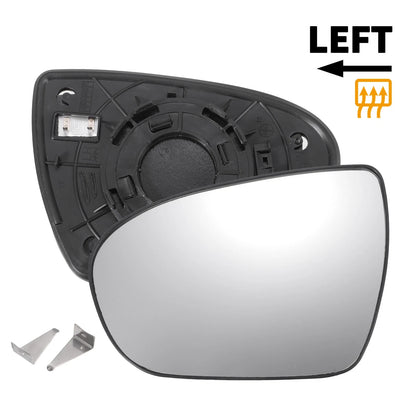 Heated Left Side Mirror Glass w/ Backing Plate for Kia Optima (2011-2015)