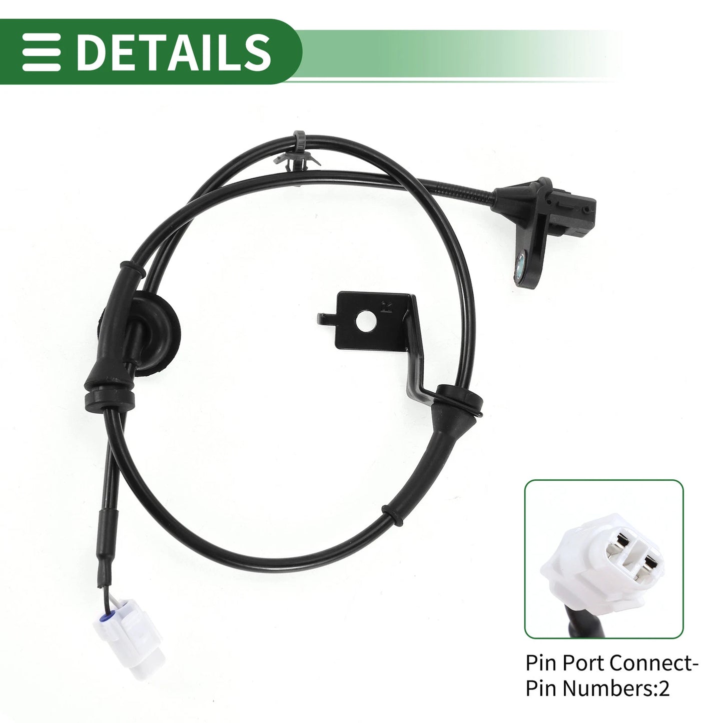 ABS Wheel Speed Sensor for Nissan Pixo, Suzuki Alto Front Right