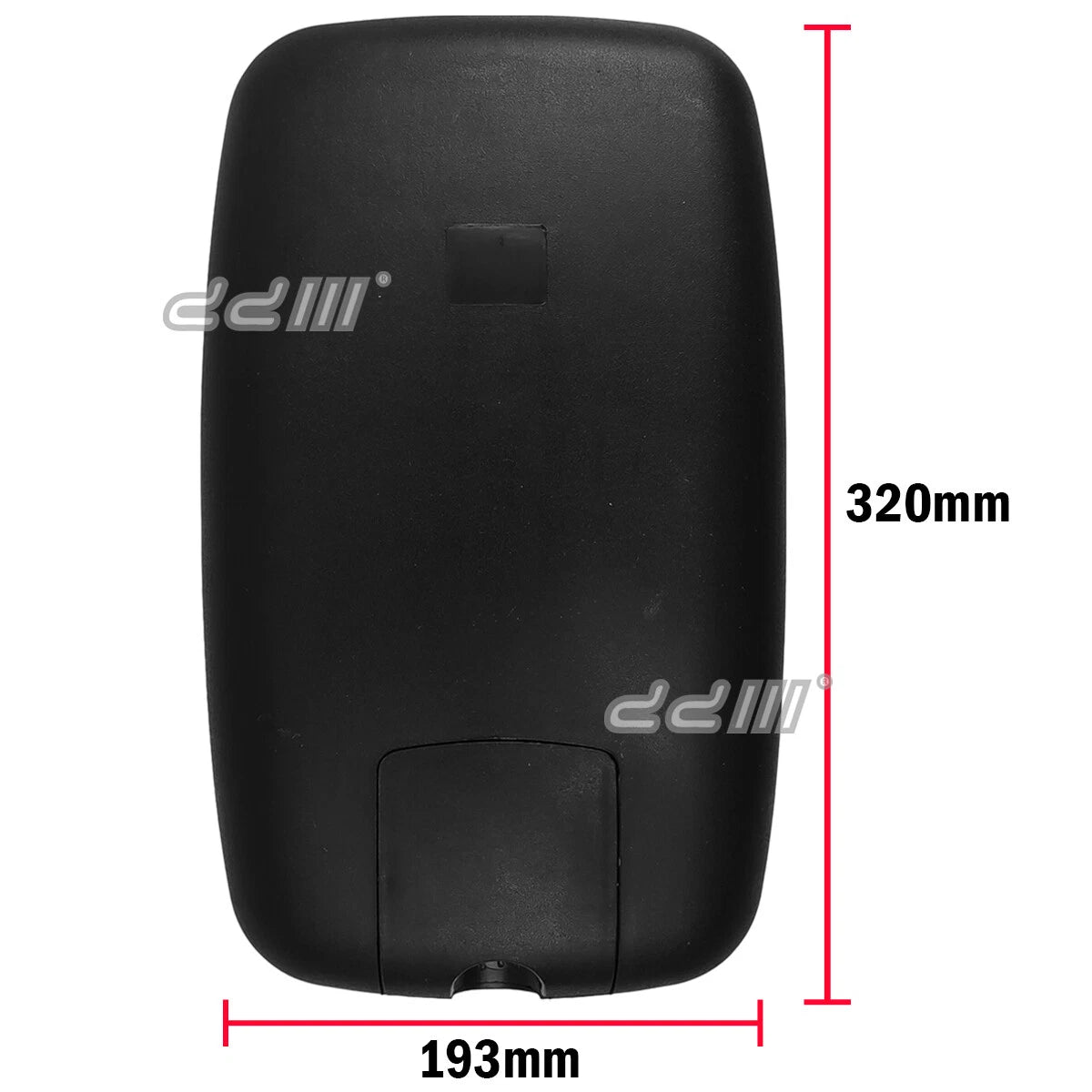 Black Manual Door Side Mirror for Isuzu Elf NPR NQR NKR NHR (1994-2007)